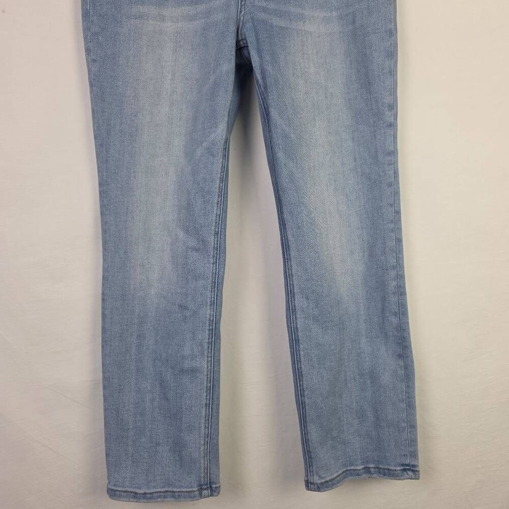VERVET Blue Jeans Women's 31 Light Wash Straight Stretch - Picture 4 of 10